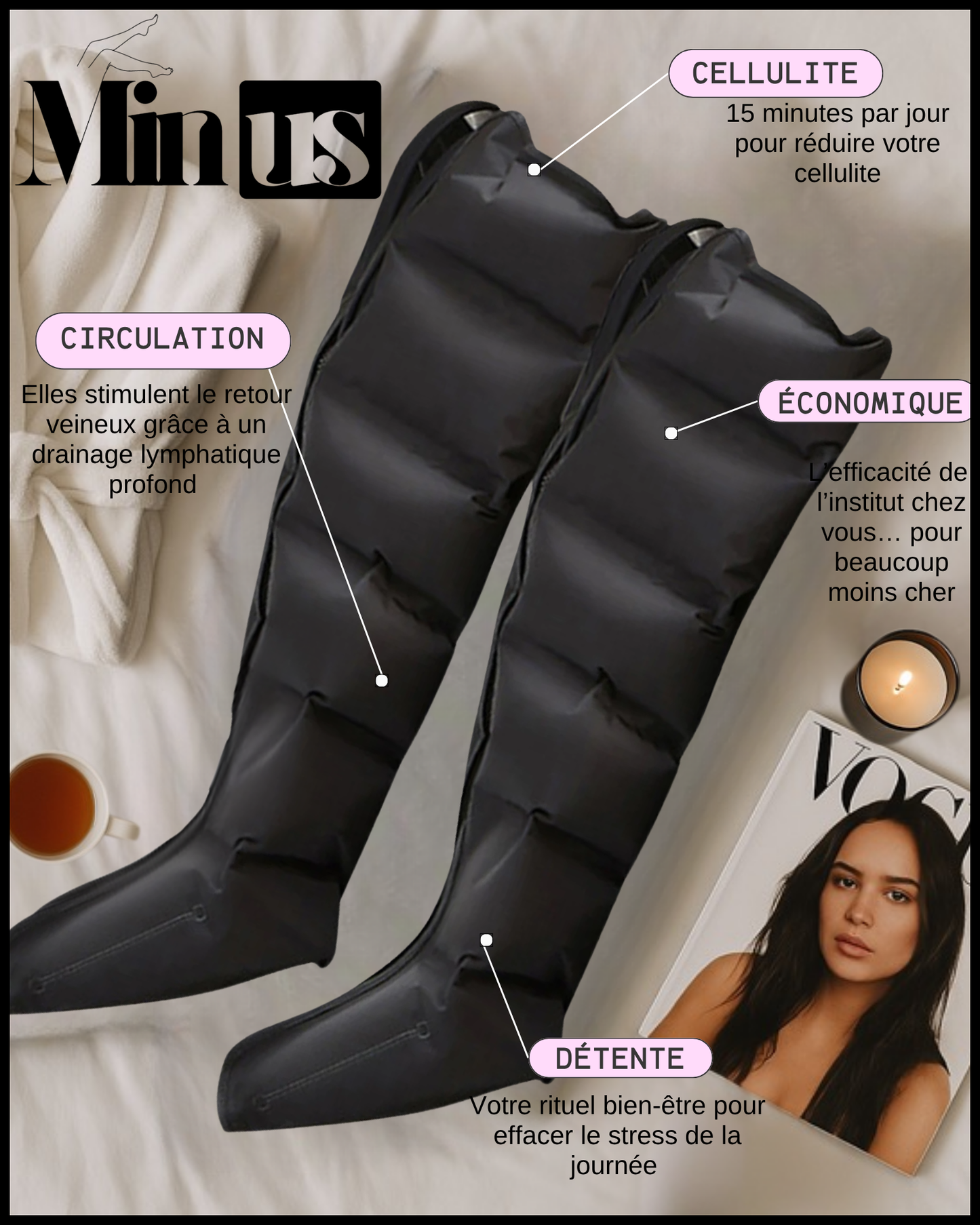 Bottes de pressothérapie